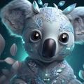 Koala Wallpaper Blue