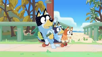 Bluey Game Cartoon for hero poster