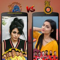 CSK VS RCB Selfie: Live IPL Stream Photo Editor screenshot 2