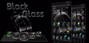 Black Glassy Window