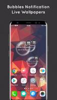 Bubbles Notification Live Wallpapers 2020 captura de pantalla 1