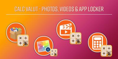 Calc Vault - Photos, Videos & Application Locker Affiche