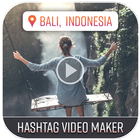Hashtag Video Maker icono