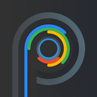 Pixelation - Dark Icon Pack icône