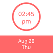 Color Clock Live Wallpaper