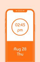 Color Clock Live Wallpaper 스크린샷 1