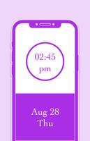 Color Clock Live Wallpaper 스크린샷 3