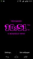 3D Clock Live Wallpaper تصوير الشاشة 3