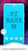 My Name 3D Live Wallpaper تصوير الشاشة 1