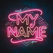 Neon Name - Live Wallpaper