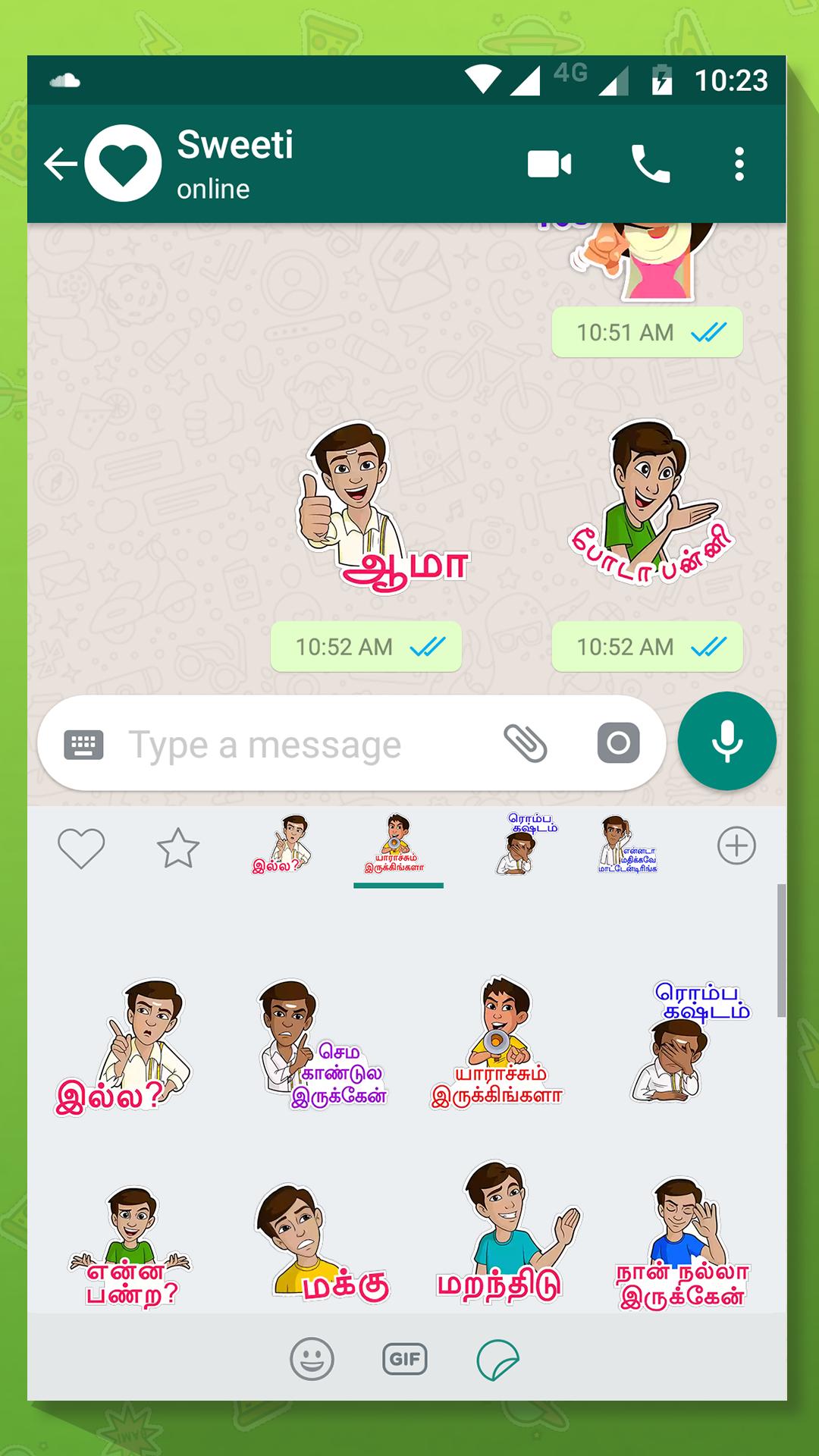 Tamil Stickers Packs For Whatsapp 2019 For Android Apk Download