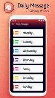 Daily Message : Everyday Wishes الملصق
