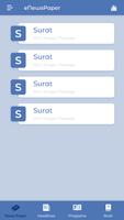 e News Paper Mobile App Affiche