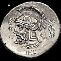 Greek Coin Watch Face Affiche