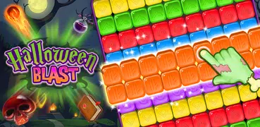 Halloween Blast - Pop the Cubes