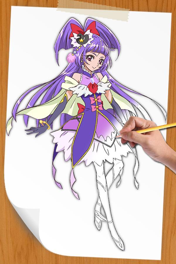 How to Draw Pretty Cure Android के लिए APK डाउनलोड करें