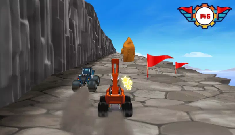 Blaze and Monster Machines: Dragon Island Race - Jogo Grátis Online