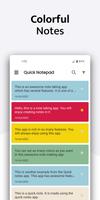 Color Notes - Quick Notepad الملصق