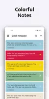 Color Notes - Quick Notepad Poster