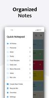 Color Notes - Quick Notepad capture d'écran 1