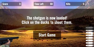 Duck Hunter Bird Shooting Game capture d'écran 2