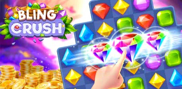 Bling Crush - 最有趣的寶石消除益智遊戲！