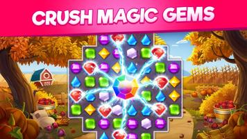 پوستر Bling Crush:Match 3 Jewel Game