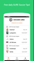 SoccerGuru : Free Soccer Tips اسکرین شاٹ 1