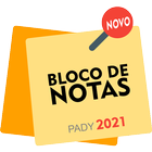 Pady - Bloco de Notas Simples  ไอคอน