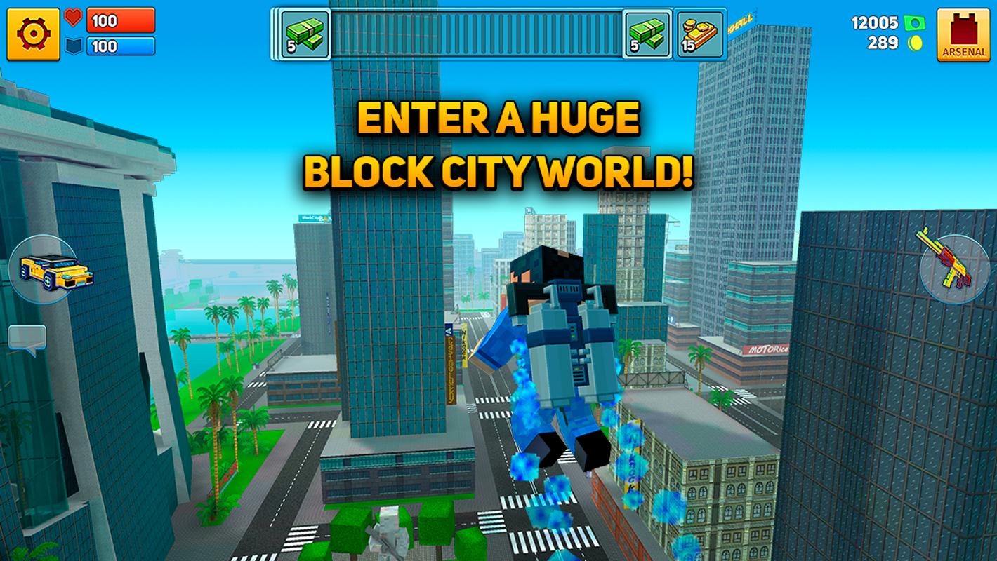 [Game Android] Block City Wars Pixel Shooter