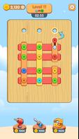 Wood Nuts Puzzle الملصق