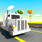 Blocky Cars: Traffic Racer simgesi