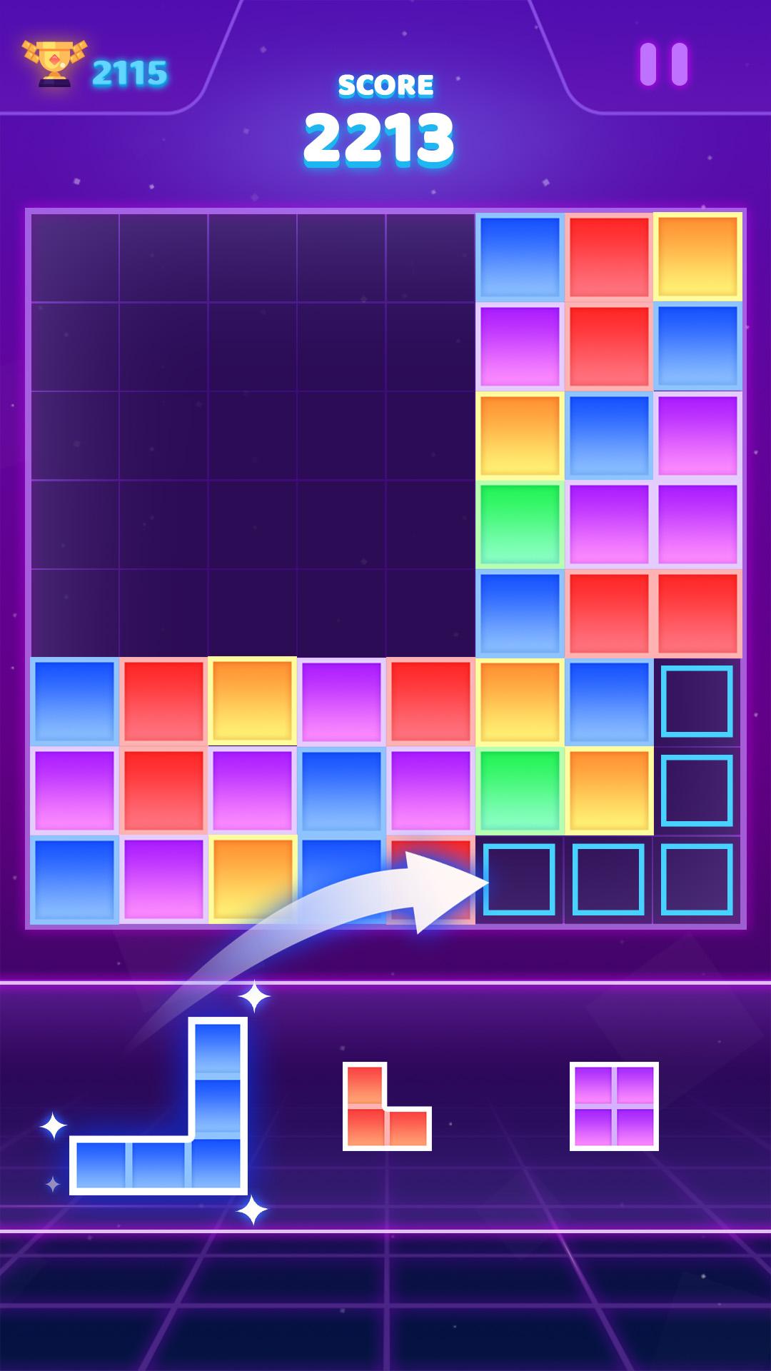 Block Puzzle: Neon Worldapp截图