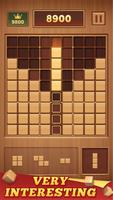 Poster Wood Block 99 - Sudoku Puzzle