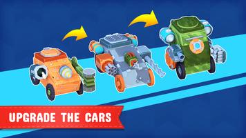 Cars Clash 3D: Battle Arena capture d'écran 2