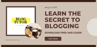 Blog Tutor 포스터