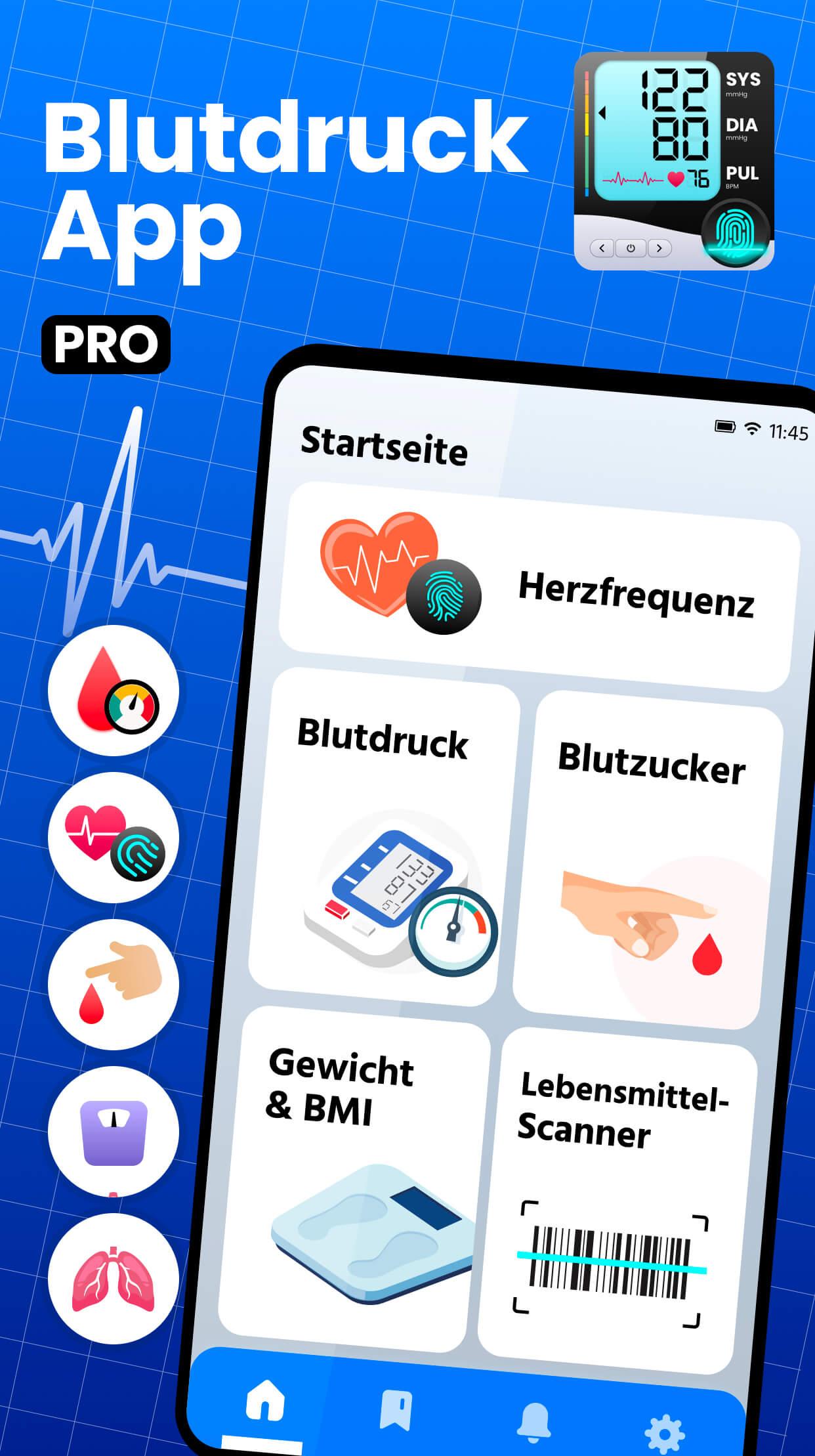 Blutdruck App Pro APK für Android herunterladen
