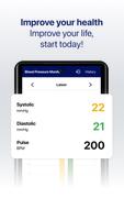Blood Pressure Tracker App capture d'écran 1