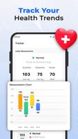 Blood sugar & pressure tracker captura de pantalla 1