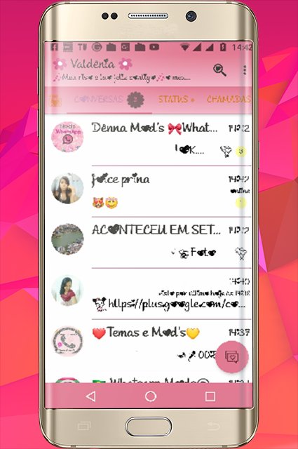 Gb Wa Pink Transparan Update For Android Apk Download