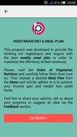 Vegetarian Workout Diet & Plan-poster