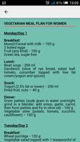 Vegetarian Workout Diet & Plan screenshot 3
