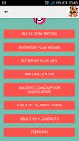 Nutrition Plan for Weight Loss Affiche