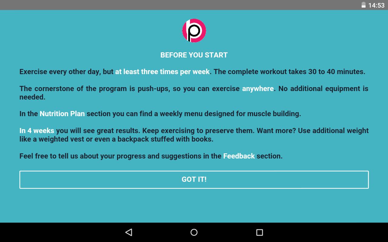 Push Up Chest Workout Routine For Android Apk Download Push Up Chest Workout Routine For Android Apk Download