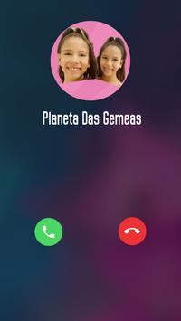 Planeta Das Gemeas Fake Call screenshot 2