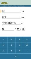 センチ・ミリ・インチ変換 スクリーンショット 1