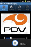 Web Rádio PDV Uruguay plakat