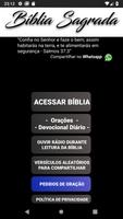 Orações e Bíblia do Católico Cartaz