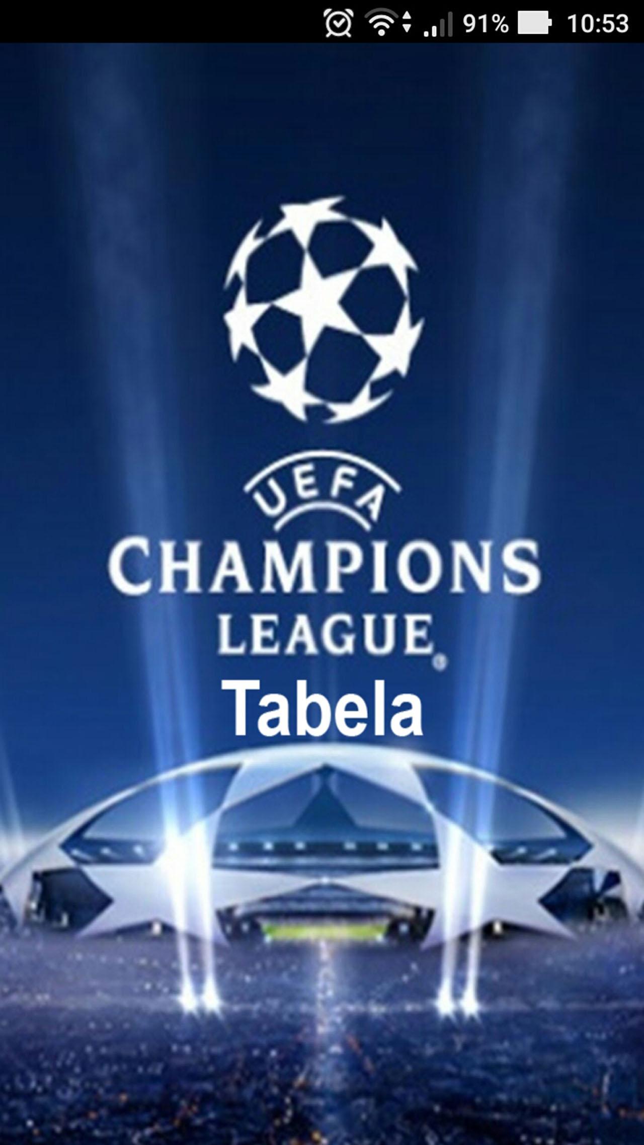 Tabela Liga dos Campeões 2018/2019 para Android - APK Baixar