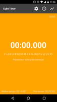 Cube timer Cartaz